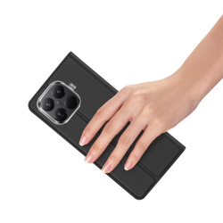 Чехол книжка черного цвета для смартфона Xiaomi 17T, серия Skin Pro Series от Dux Ducis