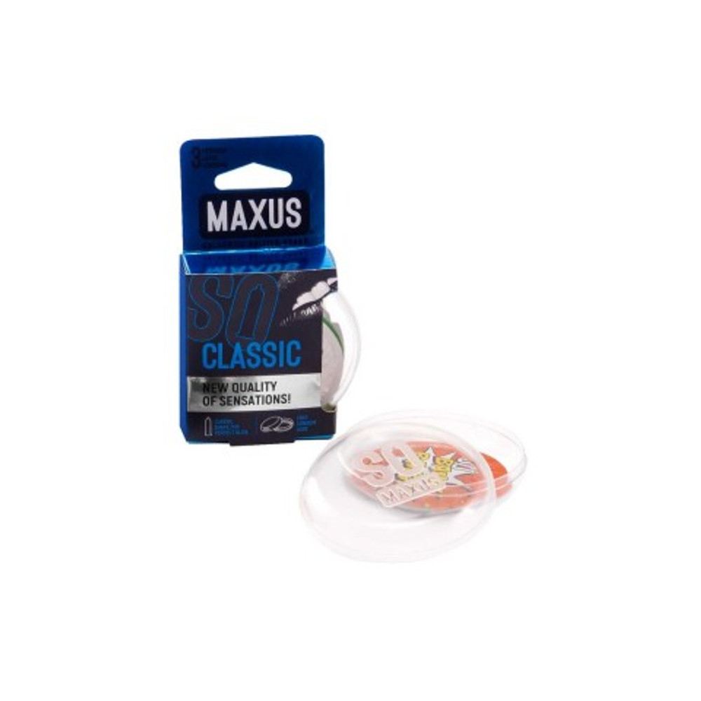 Презервативы классические MAXUS AIR Classic №3