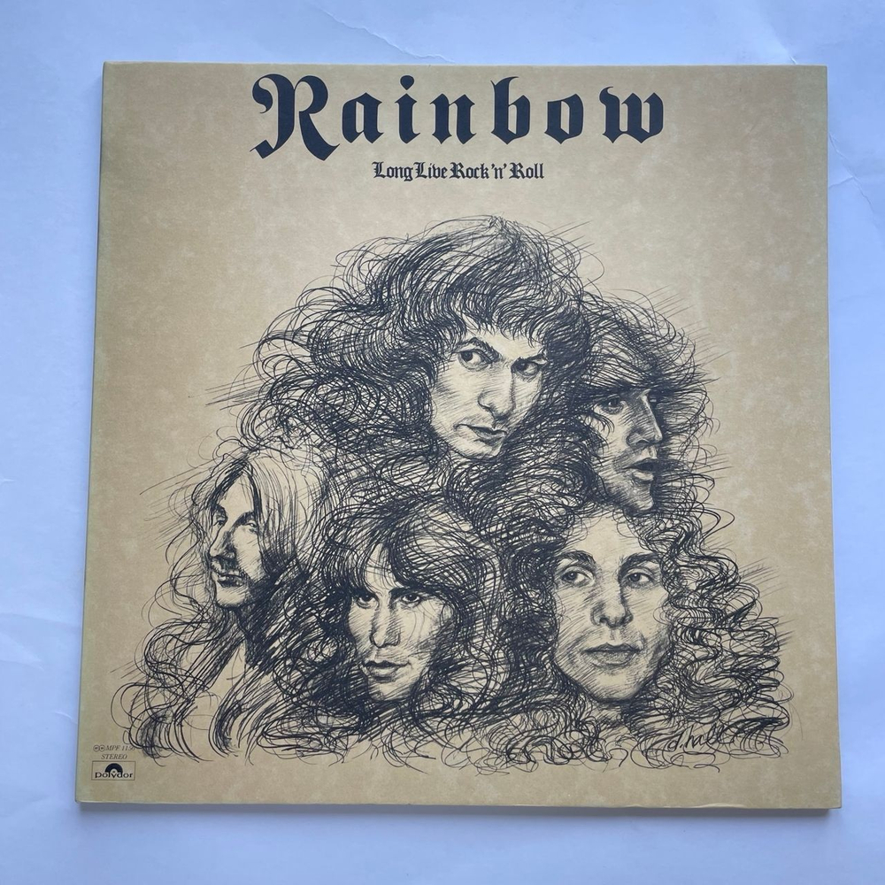 Винтажная виниловая пластинка LP Rainbow Long Live Rock N Roll (Япония 1978) (Без Оби)