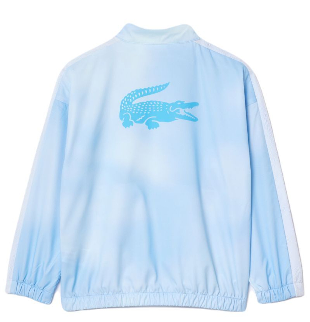 Костюм теннисный Lacoste Kids' Lacoste Tennis x Daniil Medvedev - небесный