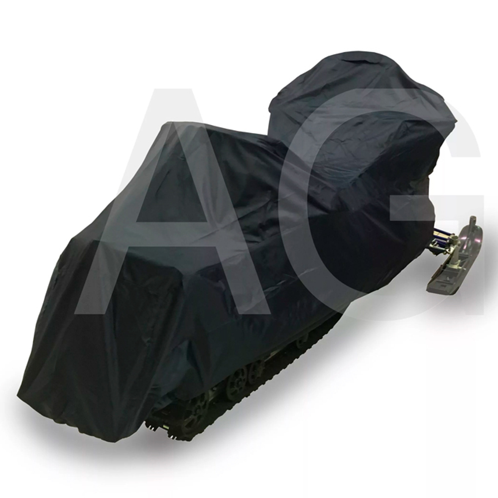 Чехол AG-brand для снегохода Yamaha Venture TF/GT, 315х123х134, черно-синий, AG-YAM-SMB-VRS-SC