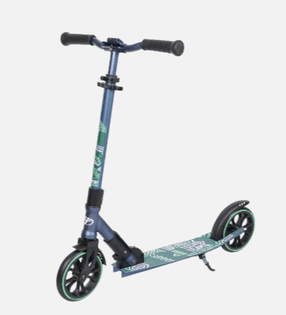 Самокат Tech Team COMFORT 180R  blue 1/4 2021