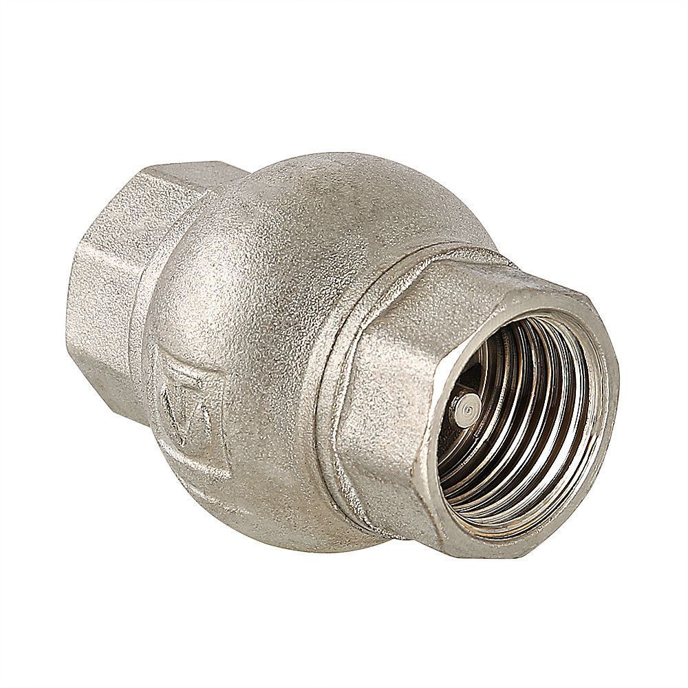 Клапан обратный с латунным золотником 1/2" Valtec