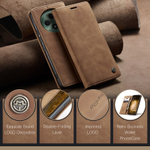 Чехол-книжка CaseMe Matte OPPO Reno 12F/12FS