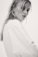 Хлопковый топ с длинными рукавами — Чёрный — H&M 1307772