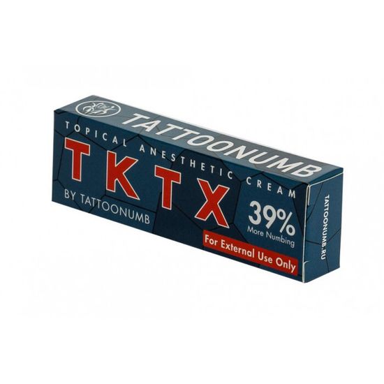 Обезболивающий крем TKTX 39%, by TATTOONUMB (Оригинал, сертификат)