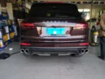 Выхлопная система с заслонками для Porsche CAYENNE 958.2 2015 - 2018 3.0T 3.6T