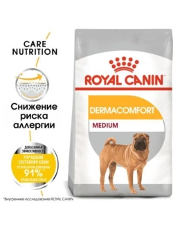 Medium Dermacomfort Корм для собак 3кг