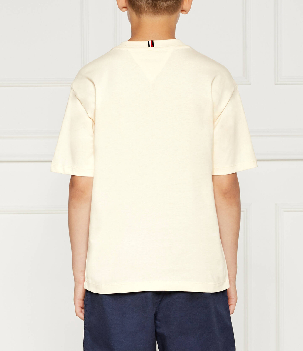 Футболка Tommy Hilfiger - кремовый(KS0KS00538)