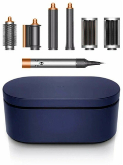 Фен-стайлер для волос Dyson Airwrap Complete Long HS05 nickel / cooper