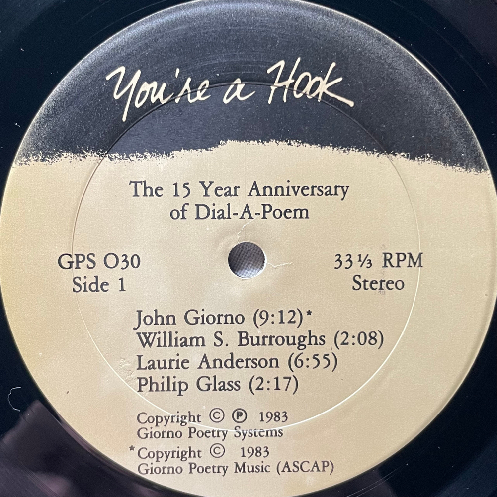 Сборник You're A Hook (США 1983г.)