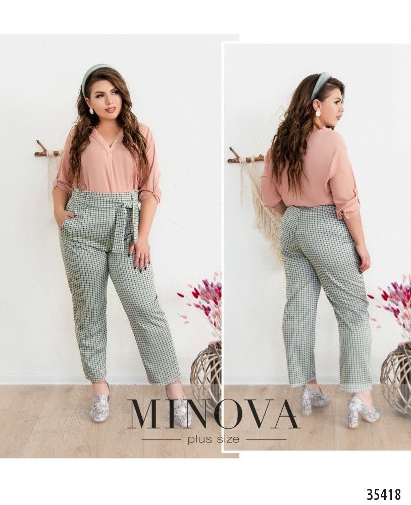 Брюки 735-1-серый Minova Брюки 735-1-серый Minova