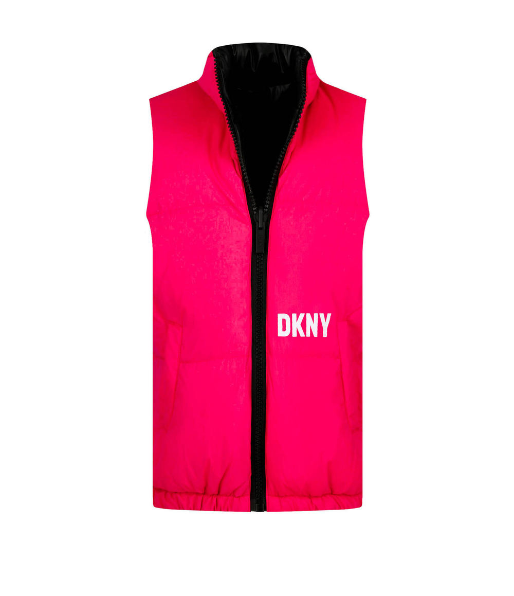 двухсторонняя жилет DKNY Kids - черный(D36666)