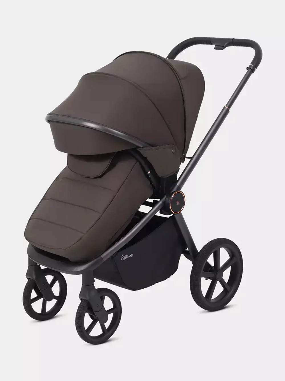 Коляска 2 в 1 Rant Flex Soft Therm Shine brown