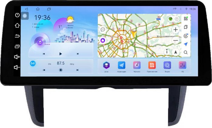 Магнитола для Toyota Allion, Premio T260 2007-2021 - FarCar монитор 12.3" 2K QLED на Android 14, Быстрая, CarPlay, 4G SIM-слот