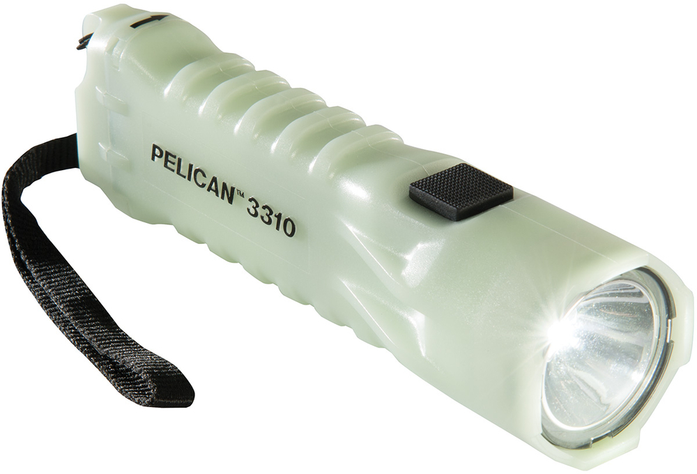 Средний фонарь с светящимся  темноте корпусом Pelican™ 3310PL, фотолюминесцентный