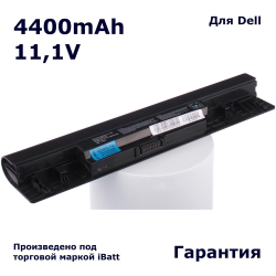 Аккумулятор iBatt 4400mAh, для JKVC5 TRJDK 451-11467 9JJGJ