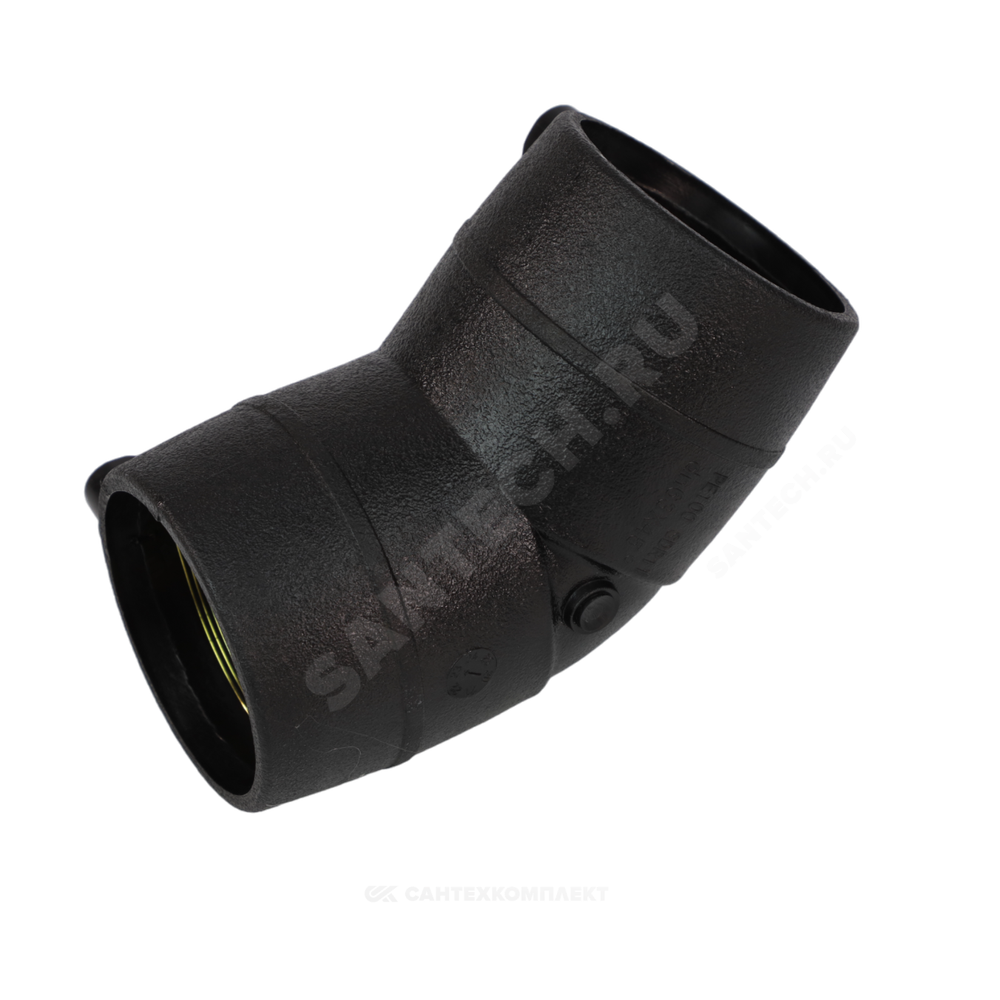 Отвод электросварной ПЭ100 Дн 63х45гр Ру16 SDR11 SMART JOINT EFL463A