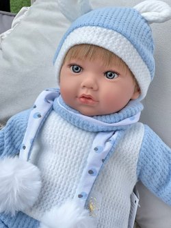 Кукла для девочки 45 cм Тео мягконабивная  (M790K)
