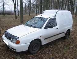 Порог Volkswagen Caddy, Seat Inca 1996-2004 (1мм)