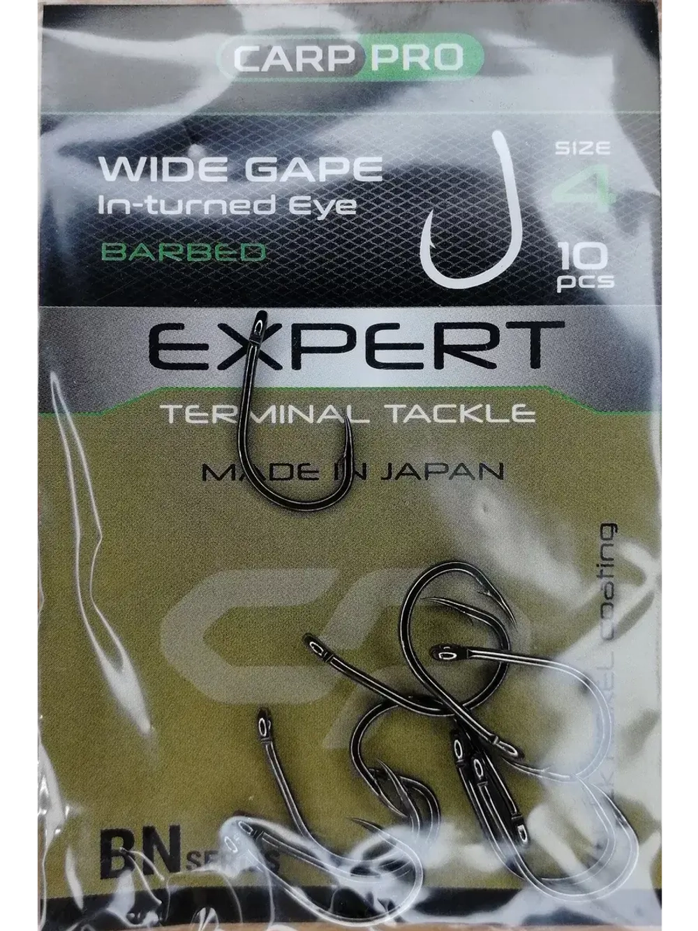 Крючок Wide Gape In-Turned Eye BN №4