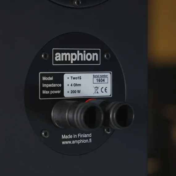 Amphion Two15 Black