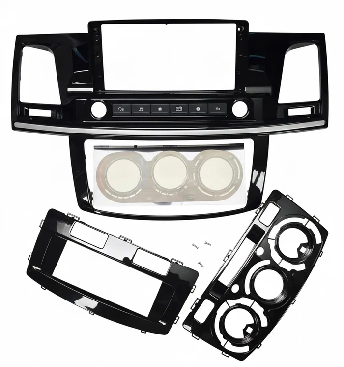 Магнитола для Toyota HiLux 7 2004-2015 - Kuberg монитор 12.3" в стиле MERCEDES на Android 13, Быстрая, CarPlay, 4G SIM-слот