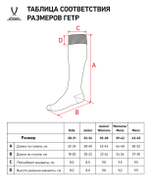 Гетры футбольные Match Socks, голубой
