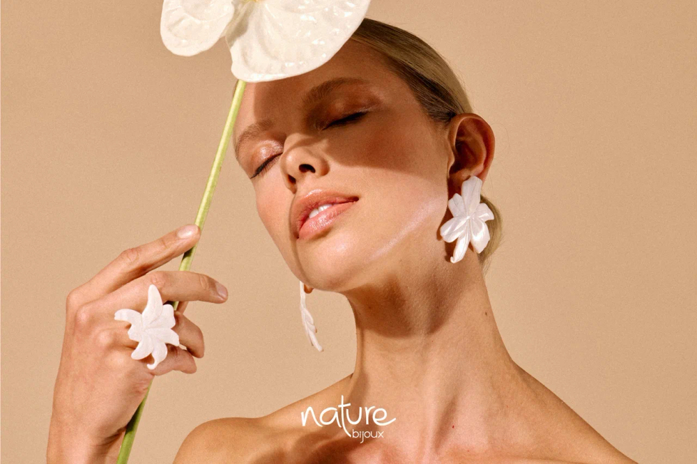 Кольцо Nature Bijoux, Lis Blanc, разъемное, с накладкой из перламутра, NB26.1-19-26020 (белый)