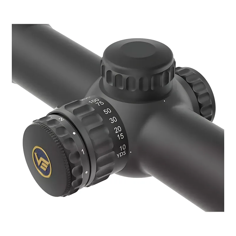 Прицел Vector Optics Continental x6 Fiber 2.5-15x56, SF, G4 Fiber - барабанчик отстройки от параллакса и логотип