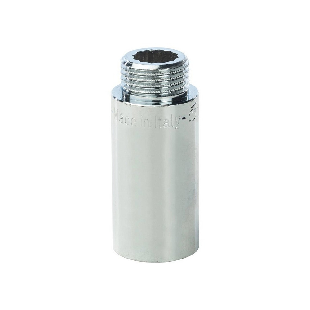 Удлинитель резьбовой STOUT SFT 0002 - 1/2" длина 50 мм (ВР/НР, латунь хромированная)
