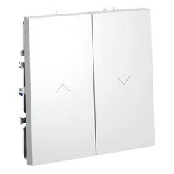 Выключатель для жалюзи Voltum S70 Белый матовый VLS020702