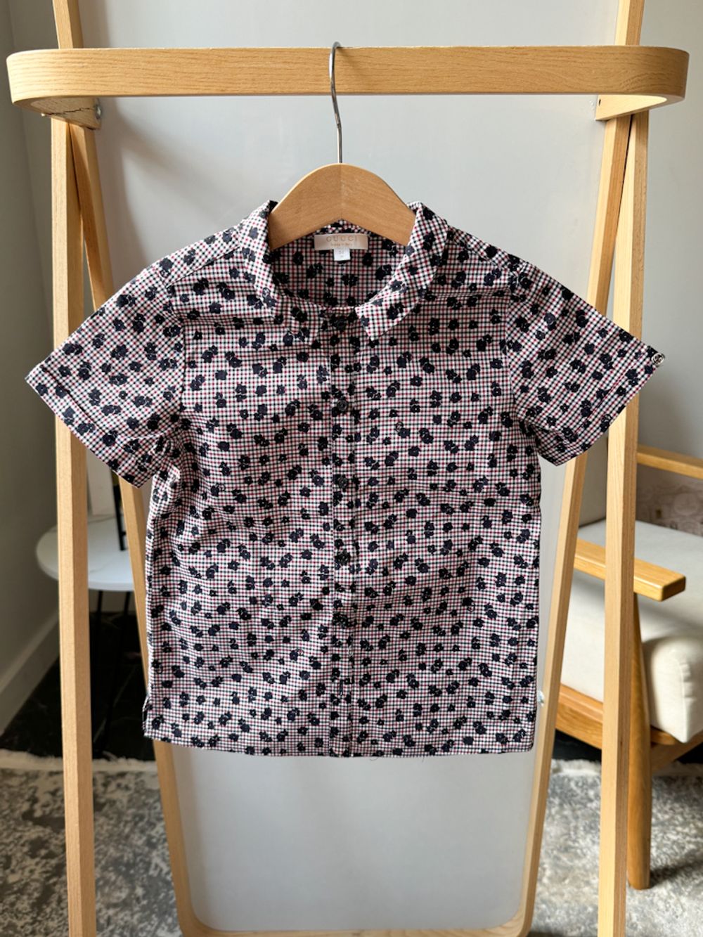 Хлопковая рубашка Gucci, 98