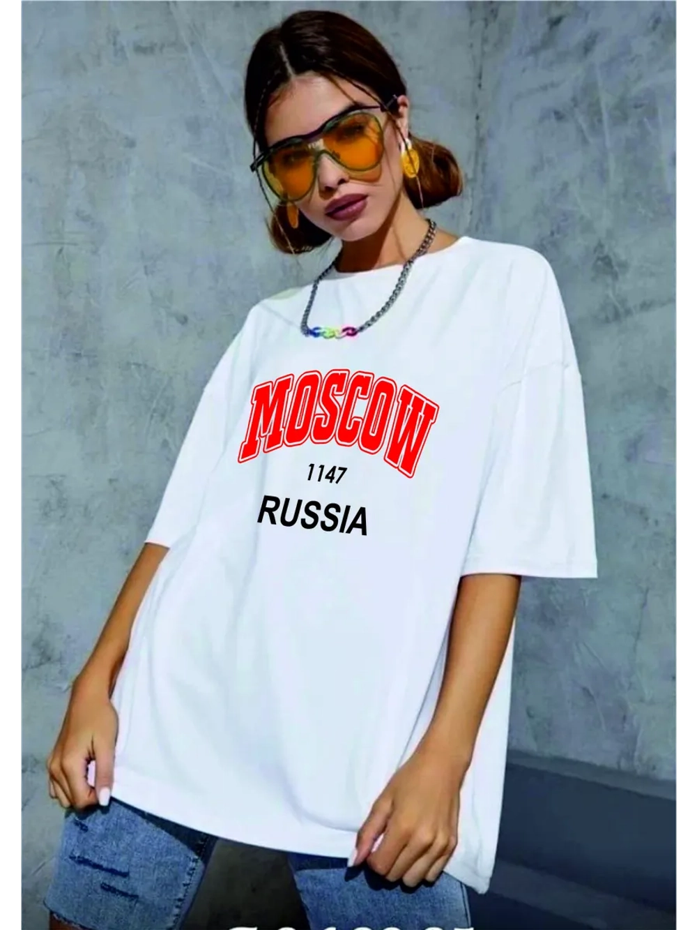 Футболка оверсайз Москва