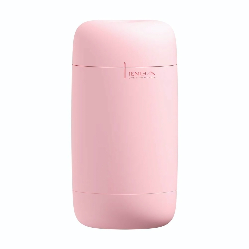 Розовый мастурбатор Tenga Puffy (Цвет: розовый)
