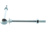 БОЛТ МЕБЕЛЬНЫЙ ELEMENT DIN603 С ГАЙКОЙ ОЦИНК 8Х100 2ШТ 2133
