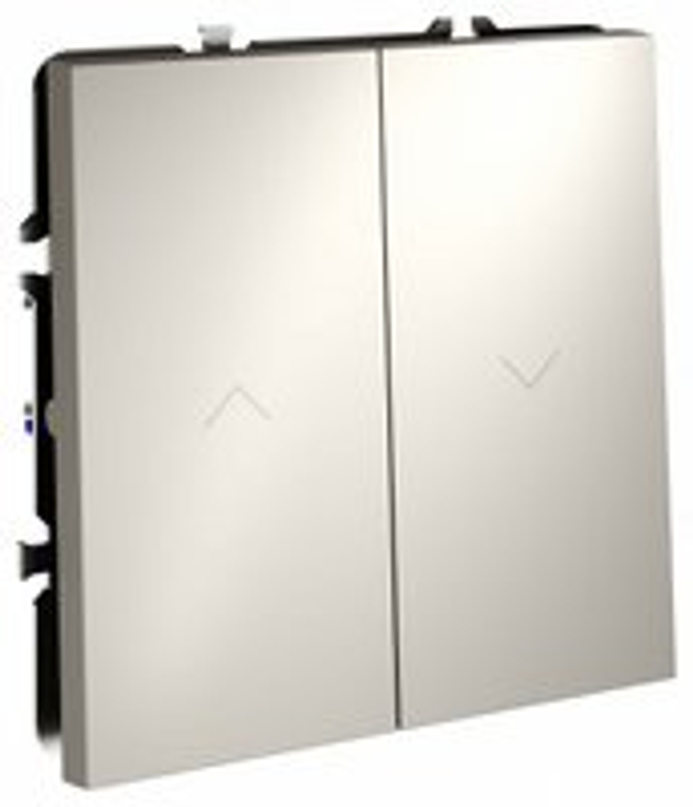 Выключатель для жалюзи без рамки Voltum S70 VLS020703