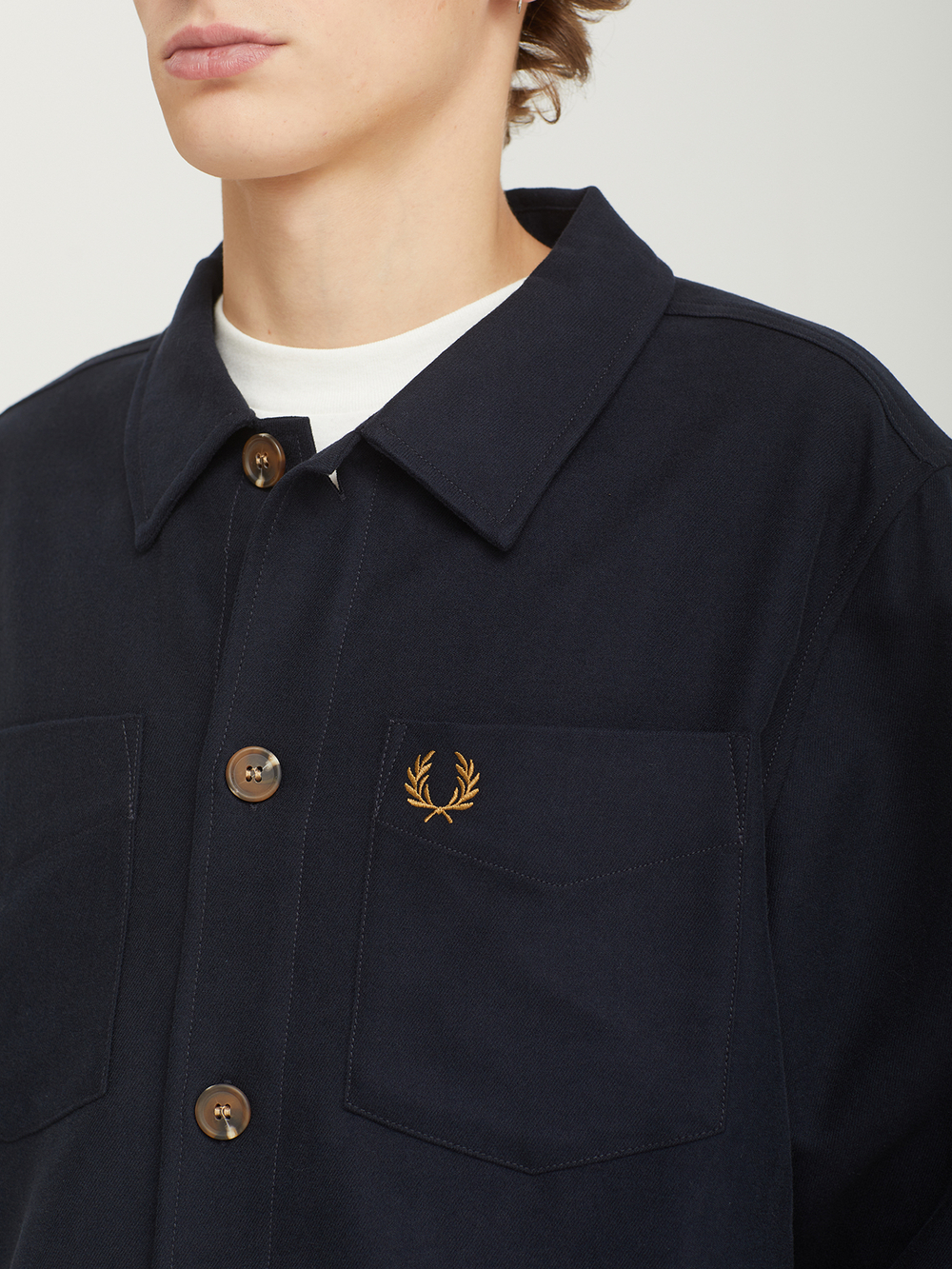 Мужская Рубашка Brushed Twill