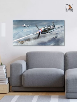 Картина на стену "Як-3", 80х40 см