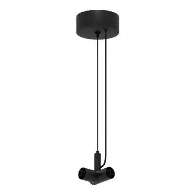 ST1601.459.00 Подвесной токопроводящий угловой соединитель с подводом питания ST-Luce Черный