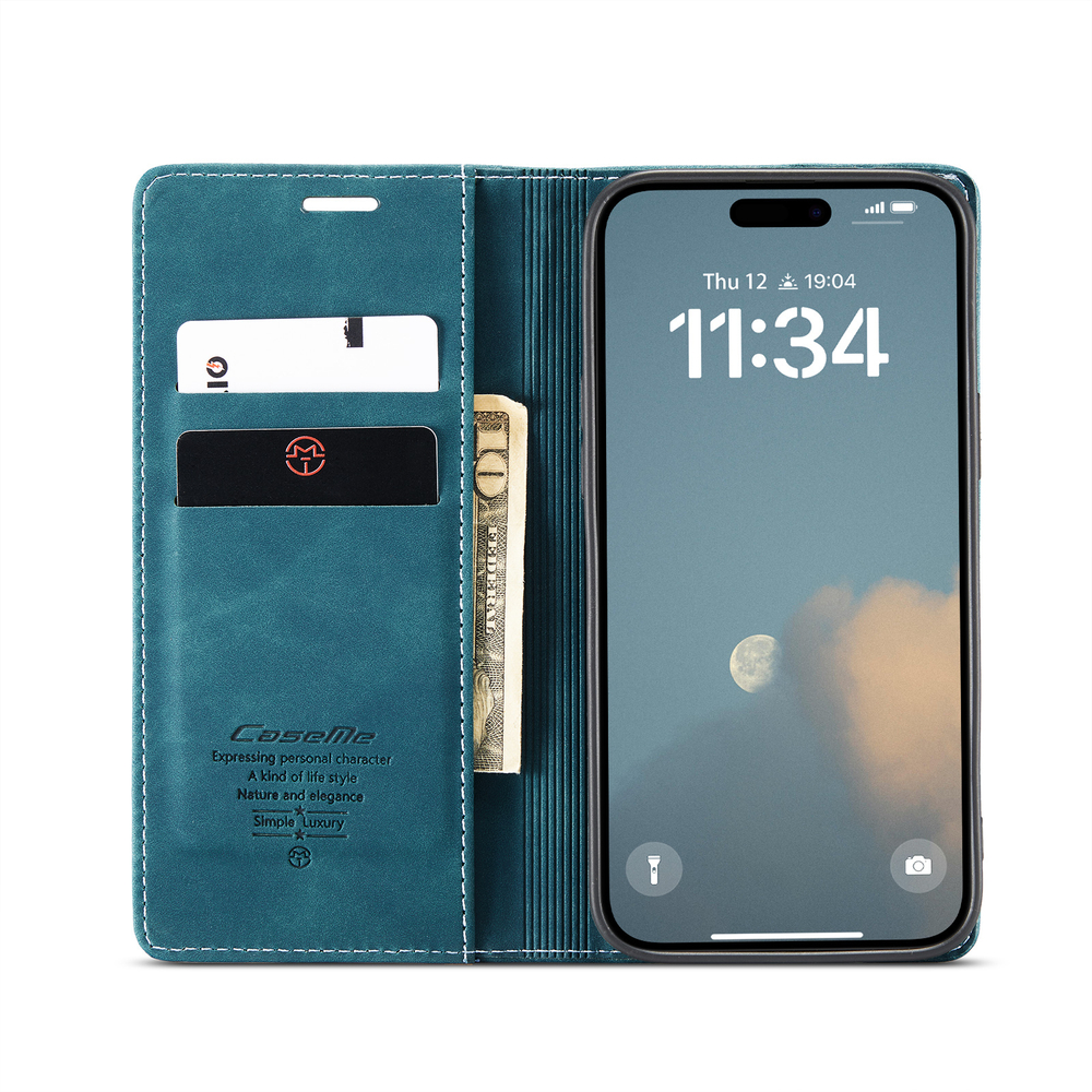 Чехол-книжка CaseMe Matte iPhone 16 Pro