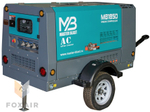 Винтовой дизельный компрессор Master Blast MB185D-7 + AC