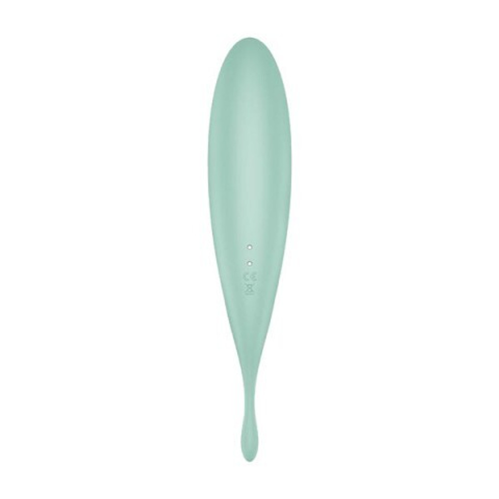Вибратор с воздушной стимуляцией клитора Satisfyer Twirling Pro+ мятный