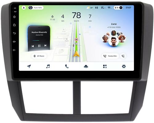 Магнитола для Subaru Forester 3 SH 2008-2013, Impreza 3 GH,GE - Teyes CC4L монитор 9" IPS, Android 14, Быстрая, Snapdragon 662, CarPlay, 4G SIM-слот