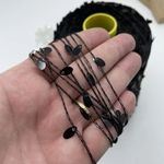 Пайетки 100% полиэстер +каплевидные пайетки