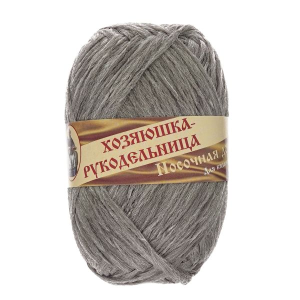 Пряжа Носочная добавка / уп.10 мот. по 50 г, 230 м, светло-серый