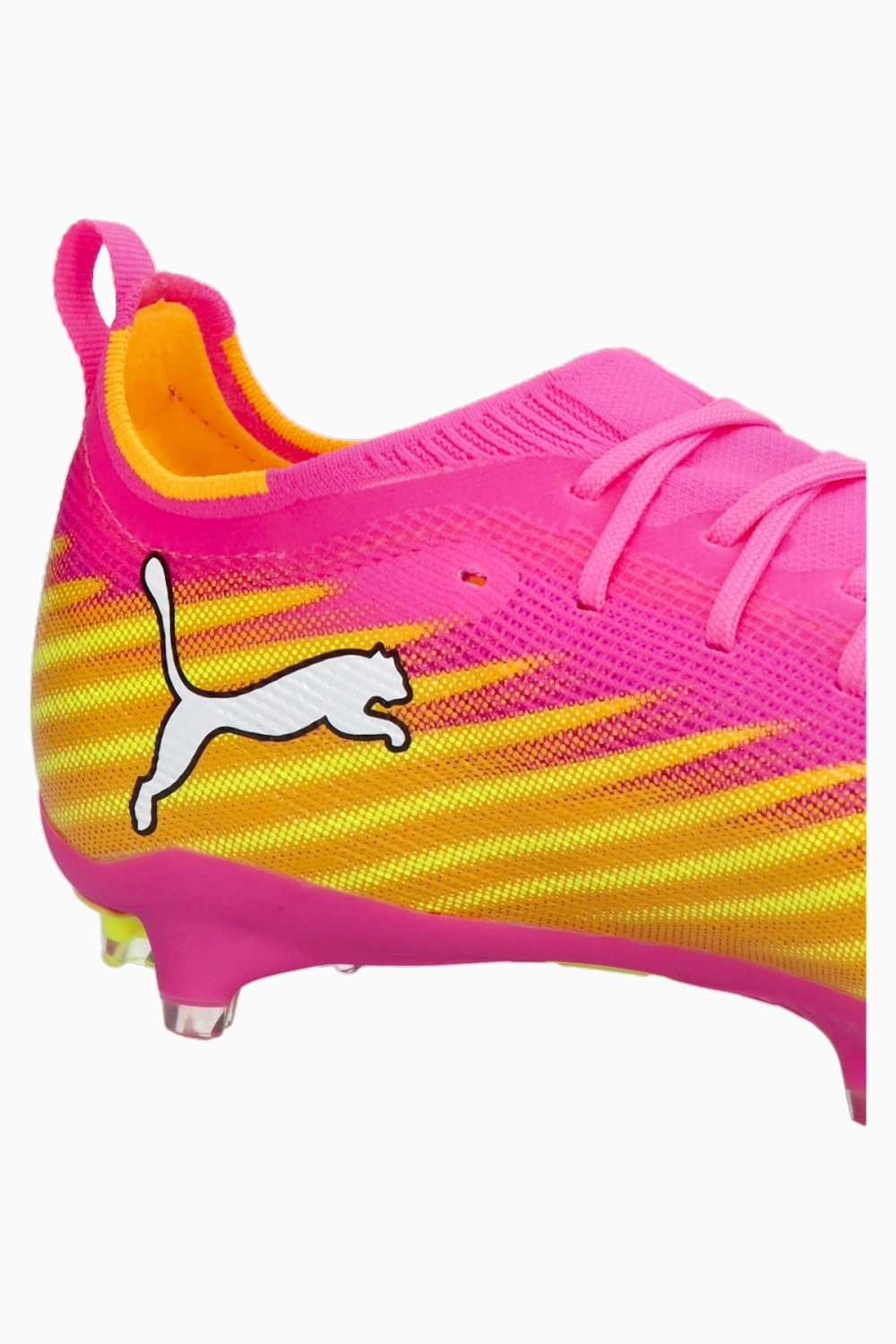 Бутсы Puma Ultra 6 Pro FG/AG Junior - розовый