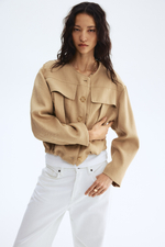 Жакет без воротника - H&M