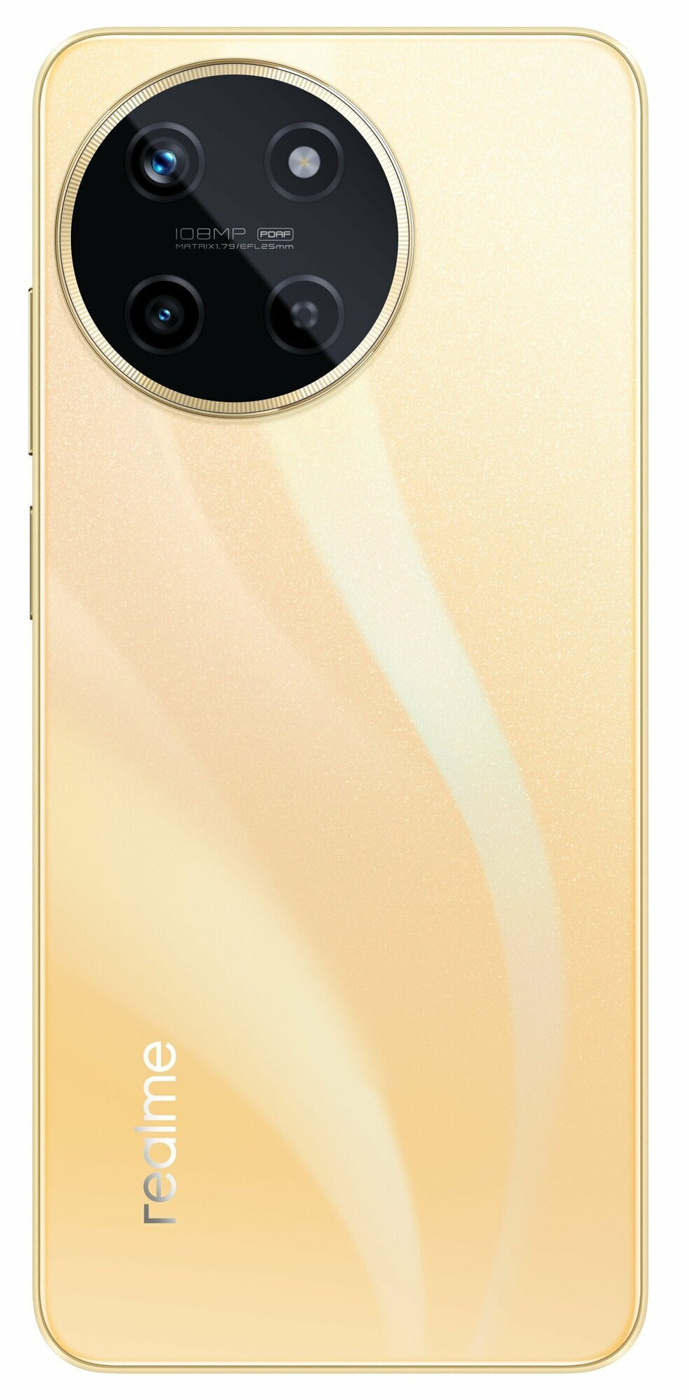 Смартфон realme 11 4G 8/256 ГБ RU, Dual nano SIM, золотой
