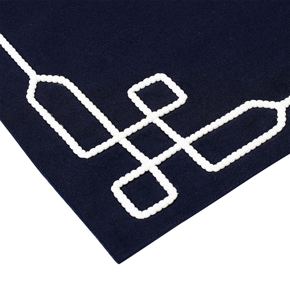 Дорожка на стол Navy story из коллекции Sea treasures, 45х150 см